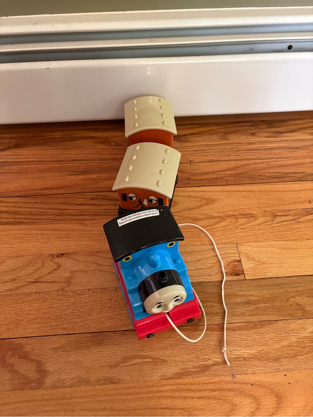 Vintage TOMY Thomas, Annie and clarabel pull toy